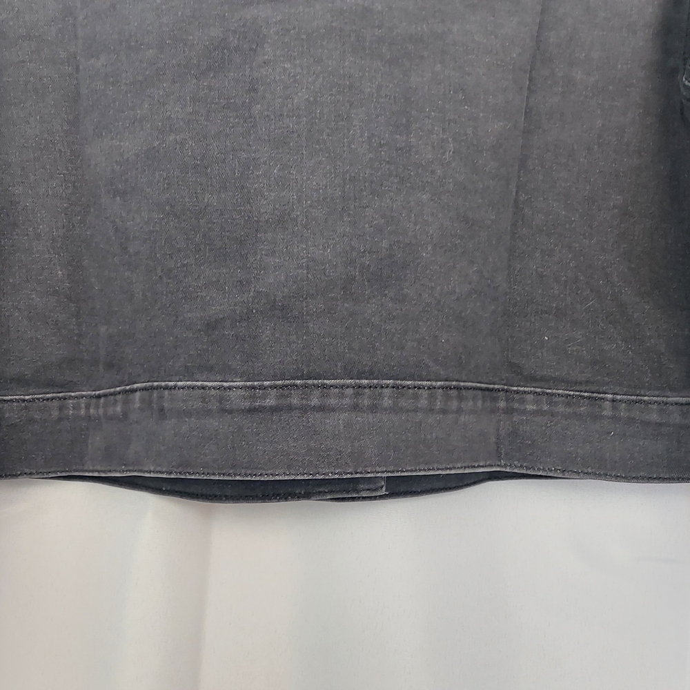 Kate &  Mallory Women's Black Denim Rhinstone Jacket Size Large NWOT - Picture 12 of 14